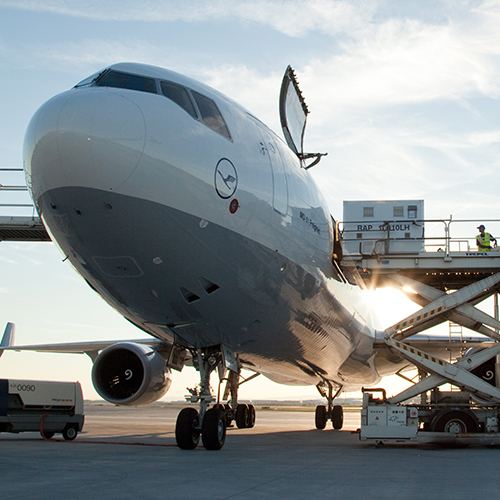 Lufthansa Cargo Verladung
